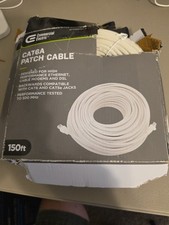 Cabo adesivo CE 150 pés gato 6A UTP branco, usado comprar usado  Enviando para Brazil