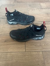 Salomon black trainers for sale  LONDON