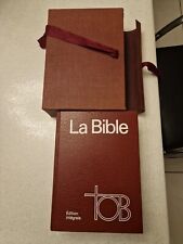 Bible tob traduction d'occasion  Metz-