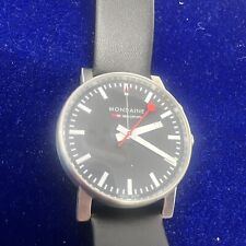 Relógio masculino Mondaine Evo alarme 40 mm aço mostrador preto quartzo A468.30352.14SBB comprar usado  Enviando para Brazil