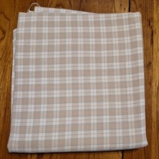 Beige plaid check for sale  WARRINGTON