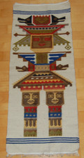 Wandteppich wolle peru gebraucht kaufen  Holzkirchen