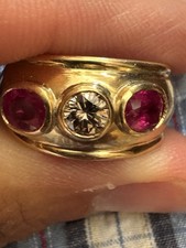 Anello oro diamante usato  Roma