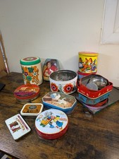 Vintage retro tins for sale  UK