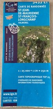 Carte randonnée ign d'occasion  Clamart