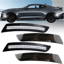 Conjunto de 4X luzes indicadoras laterais de LED dianteiro traseiro para Chevy Camaro LS LT SS ZL1 2016-2022, usado comprar usado  Enviando para Brazil