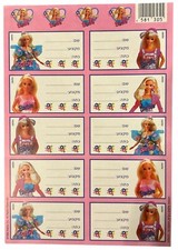 Adesivos de caderno escolar da Barbie, Israel comprar usado  Enviando para Brazil