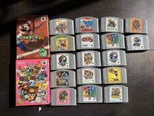 Lot Nintendo 64 bundle of 19 titles for sale: Super Smash Bros., Pokemon ecc.... comprar usado  Enviando para Brazil