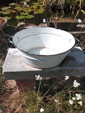 Vintage enamelled bath for sale  WINCHESTER