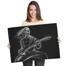 Rock guitar art for sale  SELBY