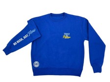 Bluza "Trust the Process", Bawełniana, Unisex, Streetwear, Niebieska,z Nadrukiem na sprzedaż  PL