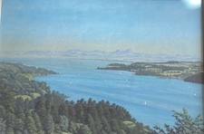 Gemälde tempera bodensee gebraucht kaufen  Herbertingen