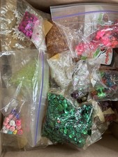 Lote mixto de cuentas para hacer joyas hágalo usted mismo multicolor mezcla material 6 libras segunda mano  Embacar hacia Mexico