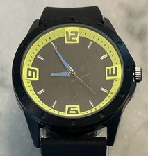 Zoo York pulseira de silicone preta e amarela com mini skate 10024894 43 mm estojo comprar usado  Enviando para Brazil