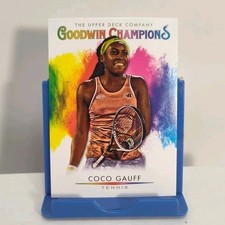 2021 Upper Deck Goodwin Champions Splash of Color Coco Gauff #135 comprar usado  Enviando para Brazil