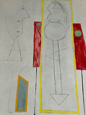 Rara Gran Impresión PICASSO 1970 Composición Abstracta Studio 28 GUGGENHEIM comprar usado  Enviando para Brazil