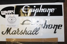 Guitar brand stickers for sale  DULVERTON