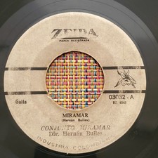 CONJUNTO MIRAMAR - Miramar / Latin Gaita Cumbia 45 on ZEIDA (16) comprar usado  Enviando para Brazil