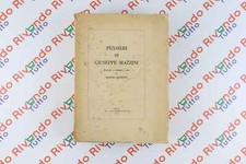 Pensieri giuseppe mazzini usato  Marcianise