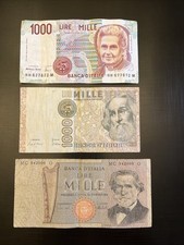 1000 lire italien gebraucht kaufen  Reinbek