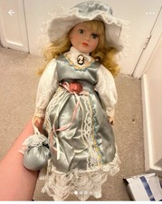 Porcelain doll beautiful for sale  SLOUGH