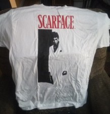 Camiseta pôster filme original Scarface GG nova, usado comprar usado Camiseta pôster filme original Scarface GG nova, usado comprar usado  Enviando para Brazil