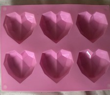 Silicone heart diamond for sale Silicone heart diamond for sale  LEICESTER