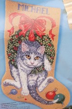 Bucilla christmas kitty for sale  Vancouver