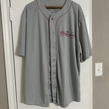 Budweiser baseball jersey for sale  Staten Island