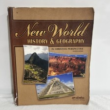 Abeka New World History & Geography Student Text (4th Edition) 6th Grade USED comprar usado  Enviando para Brazil