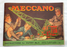 Meccano instructions outfit for sale  SELKIRK