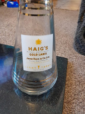 Haig whisky glass for sale  KIDDERMINSTER