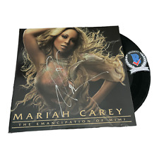 MARIAH CAREY AUTÓGRAFO ASSINADO A EMACIPAÇÃO DO ÁLBUM MIMI LP VINIL BECKETT BAS comprar usado  Enviando para Brazil