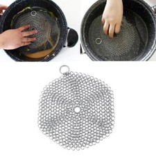 4x4 Kettenhemd Edelstahl Scrubber Ringreiniger Kochgeschirr Werkzeu Fast comprar usado  Enviando para Brazil