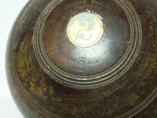 Lignum vitae bowl for sale  PONTYPRIDD