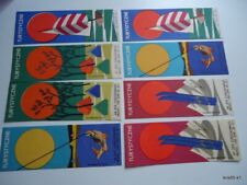 Poland Matchbox label 8 szt. seria Turystyczne na sprzedaż  PL