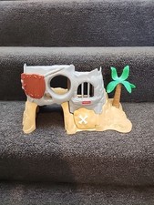 Używany, Fisher Price Wielkie przygody Statek piracki Wyspa czaszki 1995 77042.  na sprzedaż  Wysyłka do Poland