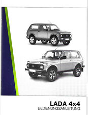 Lada 4x4 bedienungsanleitung gebraucht kaufen  Padenstedt