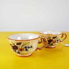 Coppia tazze ceramica usato  Ferrara