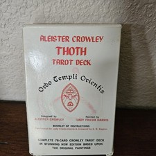Crowley thoth tarot for sale  Port Charlotte