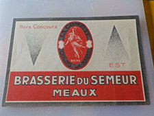 Etiquette ancienne biere d'occasion  Hazebrouck