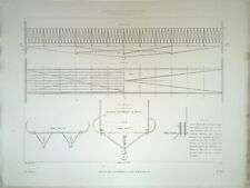 Gravure ancienne architecture d'occasion  France