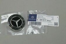 Emblema com capuz preto coroa de louros logotipo plano para Mercedes CLA GLA SLK CLS SL CLS S comprar usado  Enviando para Brazil