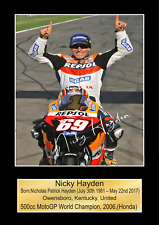 Nicky hayden moto for sale  DONCASTER