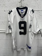 Usado, Camiseta masculina Drew Brees XL branca New Orleans Saints Reebok #9 NFL comprar usado  Enviando para Brazil