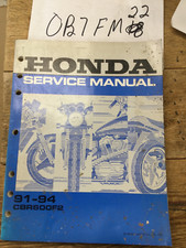 Honda service manual d'occasion  Expédié en Belgium