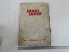 Manuale uso manutenzione usato  Santena