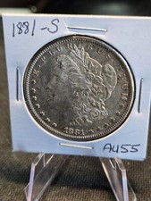 RARO 1881-S Morgan dólar de prata – Estado UA – Moeda americana histórica! comprar usado  Enviando para Brazil