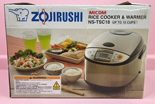 Panela e aquecedor de arroz Zojirushi NS-TSC18 Micom arroz integral 10 xícaras, usado comprar usado  Enviando para Brazil