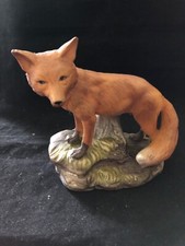 Ceramic fox ornament. for sale  THETFORD